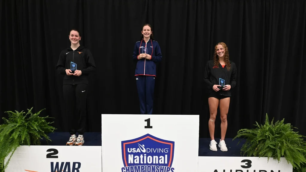 ElliReese Niday Shines in National Diving
